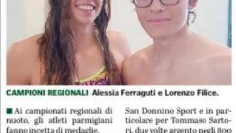 Campionati regionali vasca lunga: 7 titoli conquistati da Ferraguti e Filice